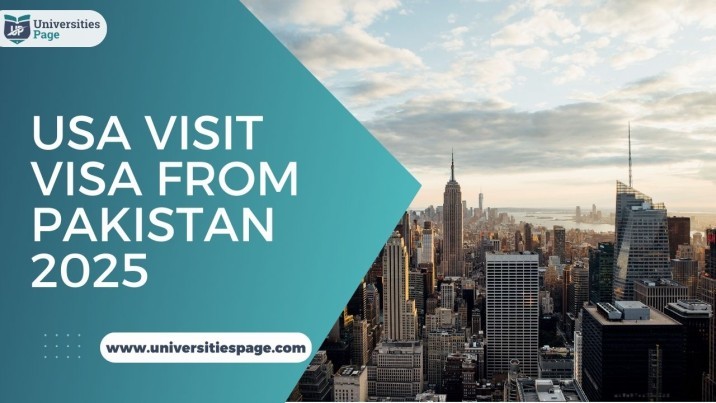 USA Visit Visa From Pakistan 2025